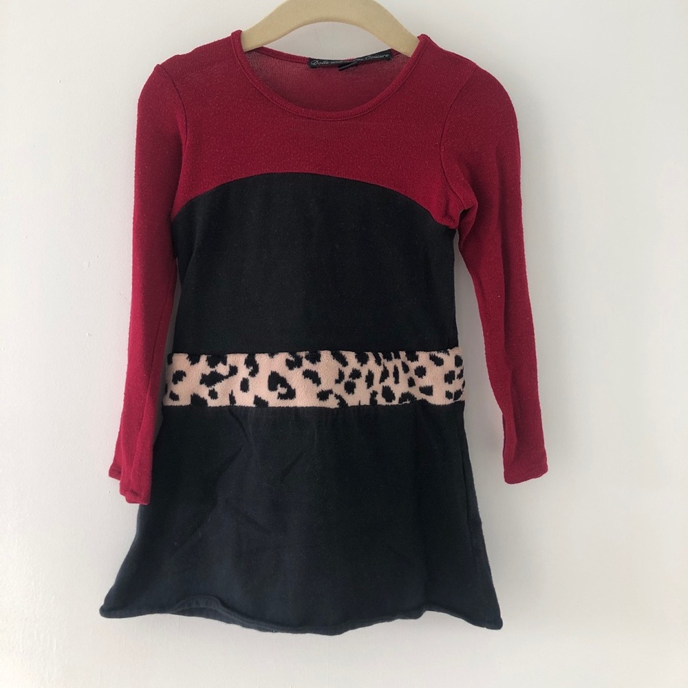 Little holiday knit dress